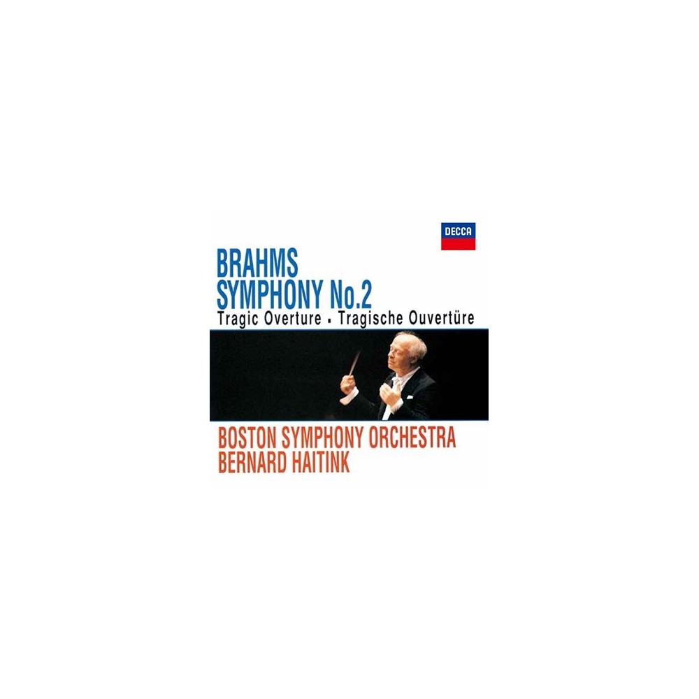 BRAHMS - Haitink - Symphonie n°2 pour orchestre en ré majeur op.73 Import Japon..